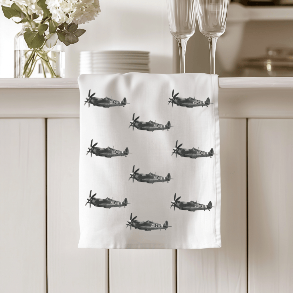 Supermarine Spitfire Tea Towel