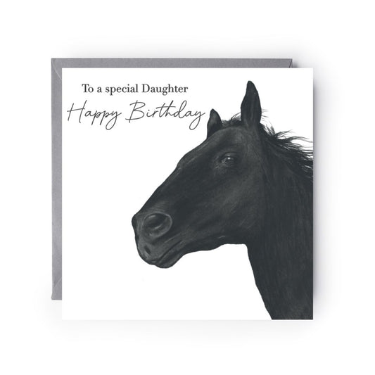 Horse Happy Birthday Daugher Card