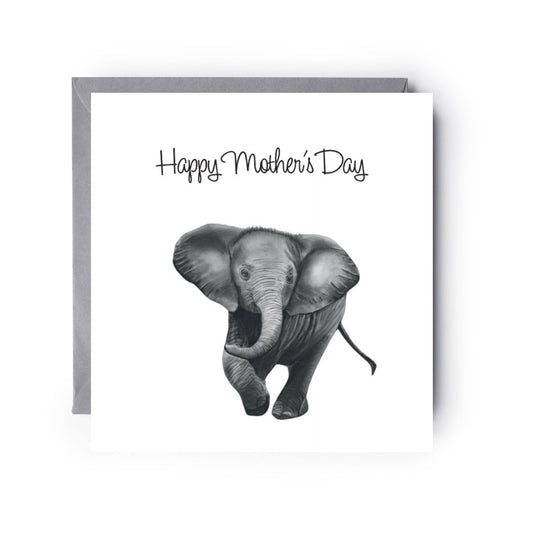 Happy Mother’s Day Elephant Card