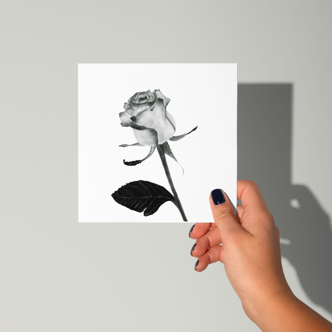 A Rose Greeting Card