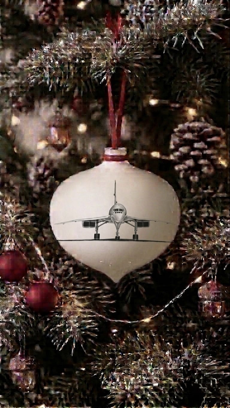 Concorde Bone China Bauble