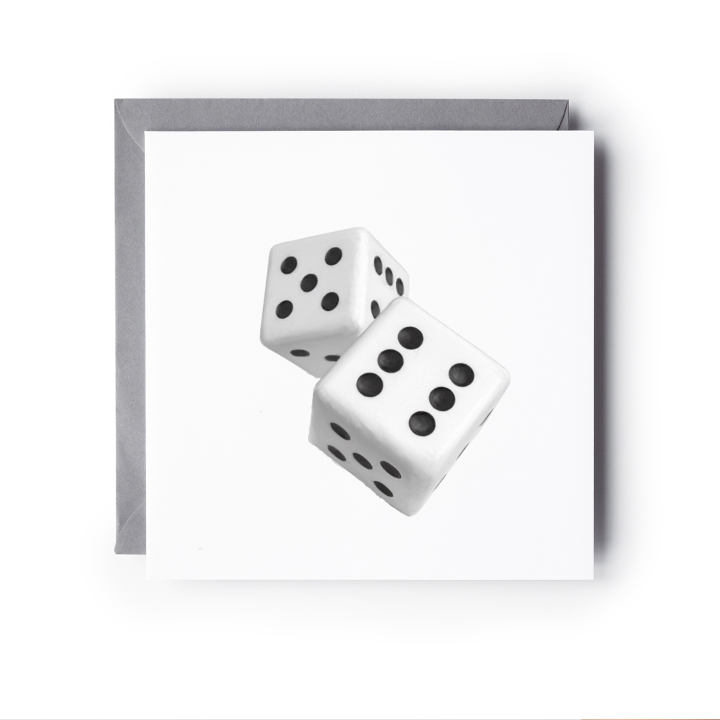 Roll The Dice Hobbies Greeting Card