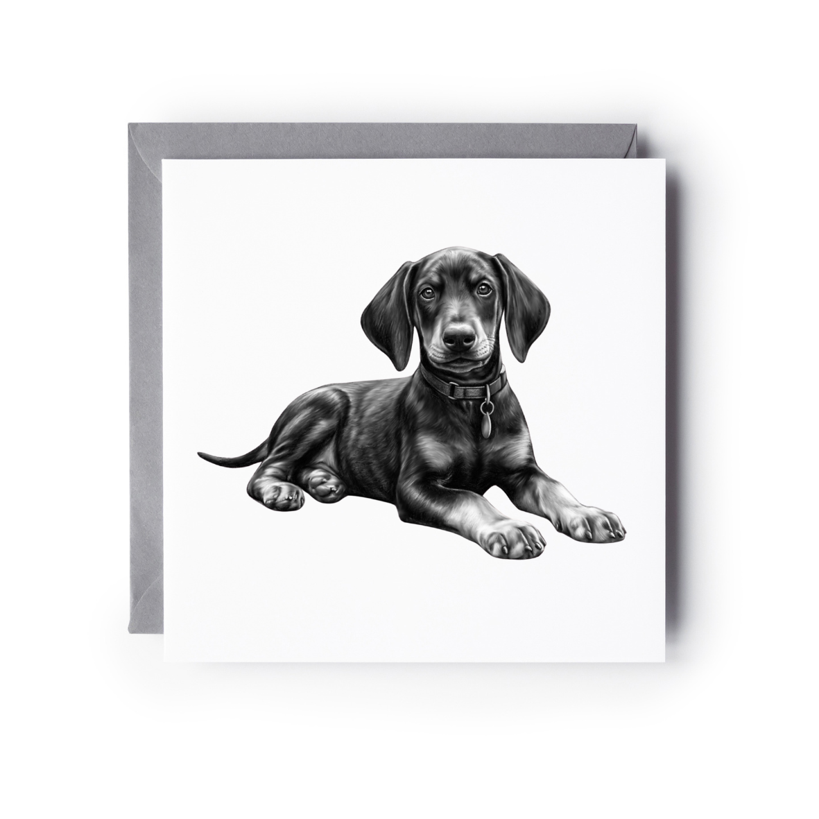 Doberman Dog Greeting Card