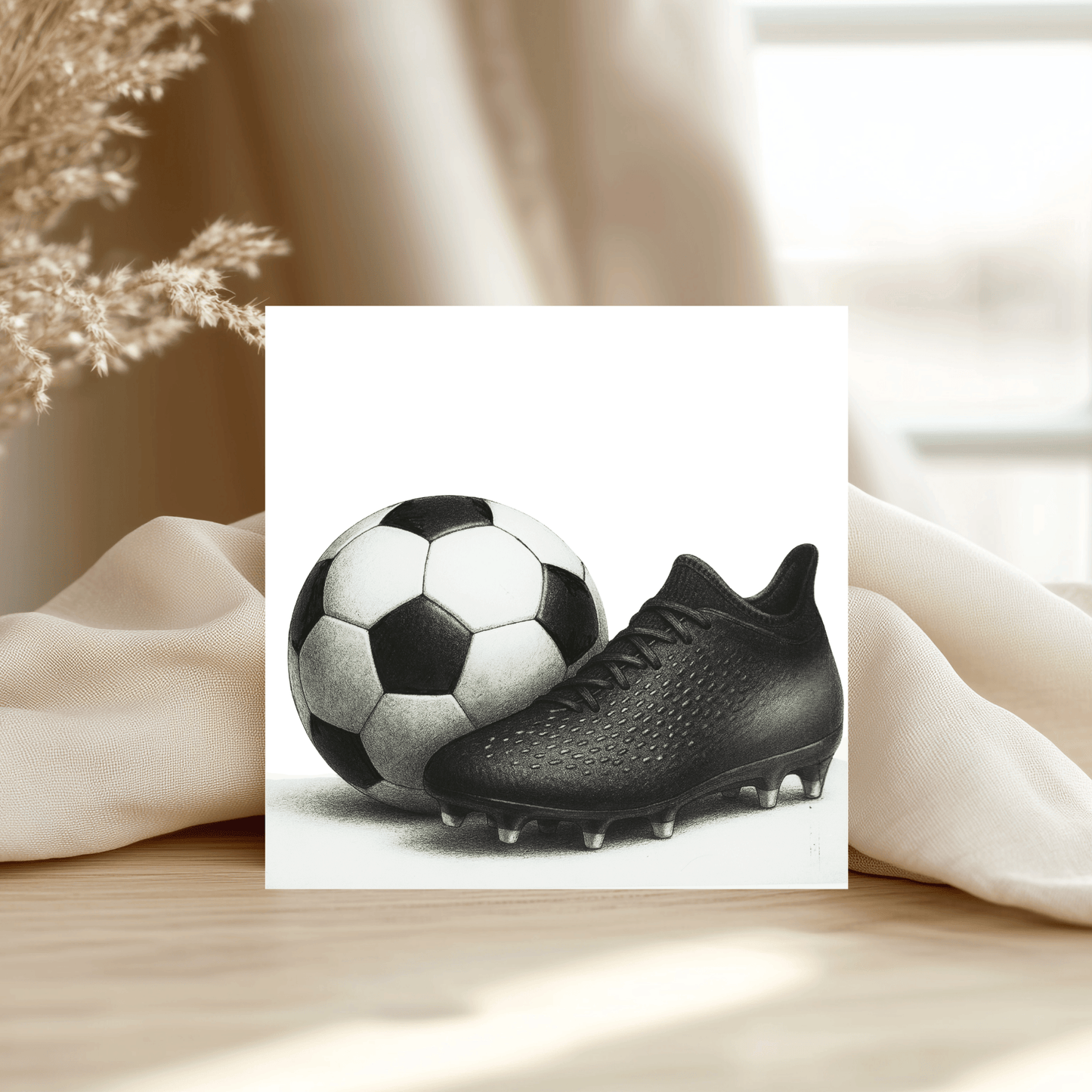 Football Greeting Card