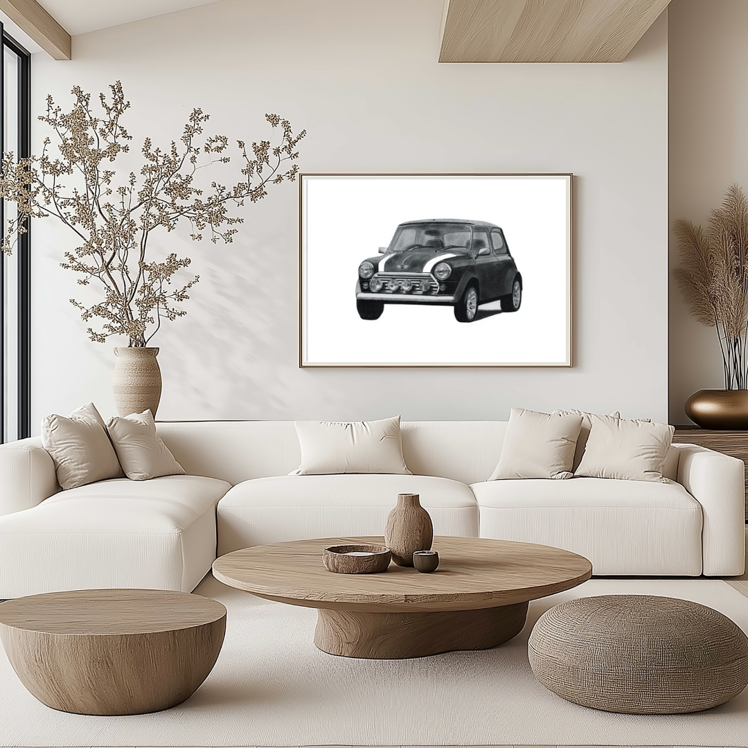 Mini Car Fine Art Print