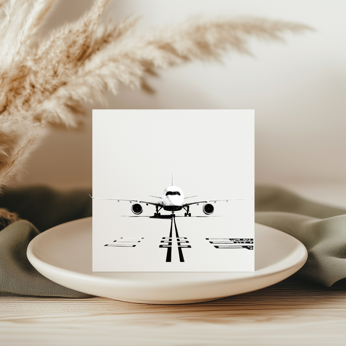 Airbus A350 Greeting Card
