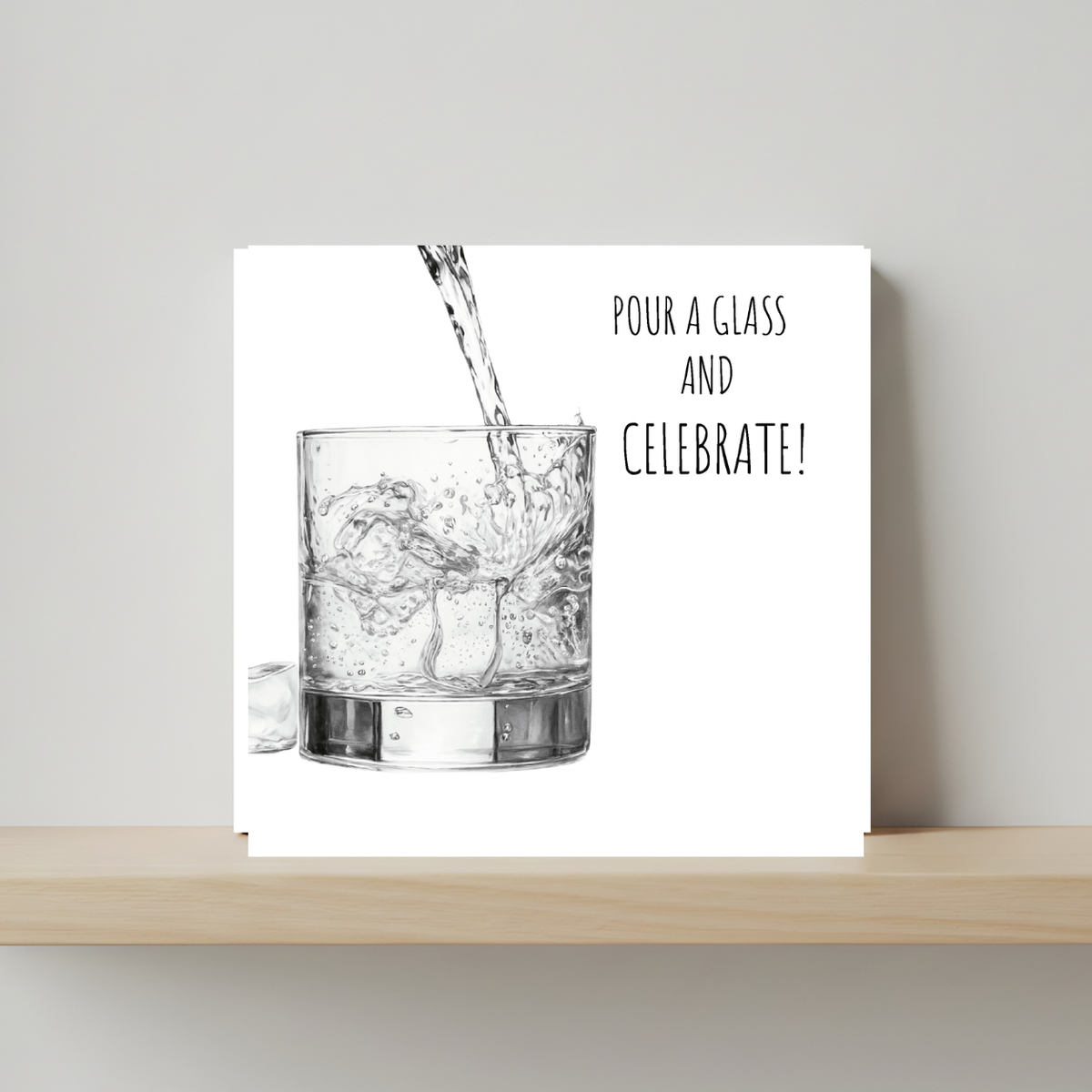 Monochrome Birthday – Pour a Glass and Celebrate!
