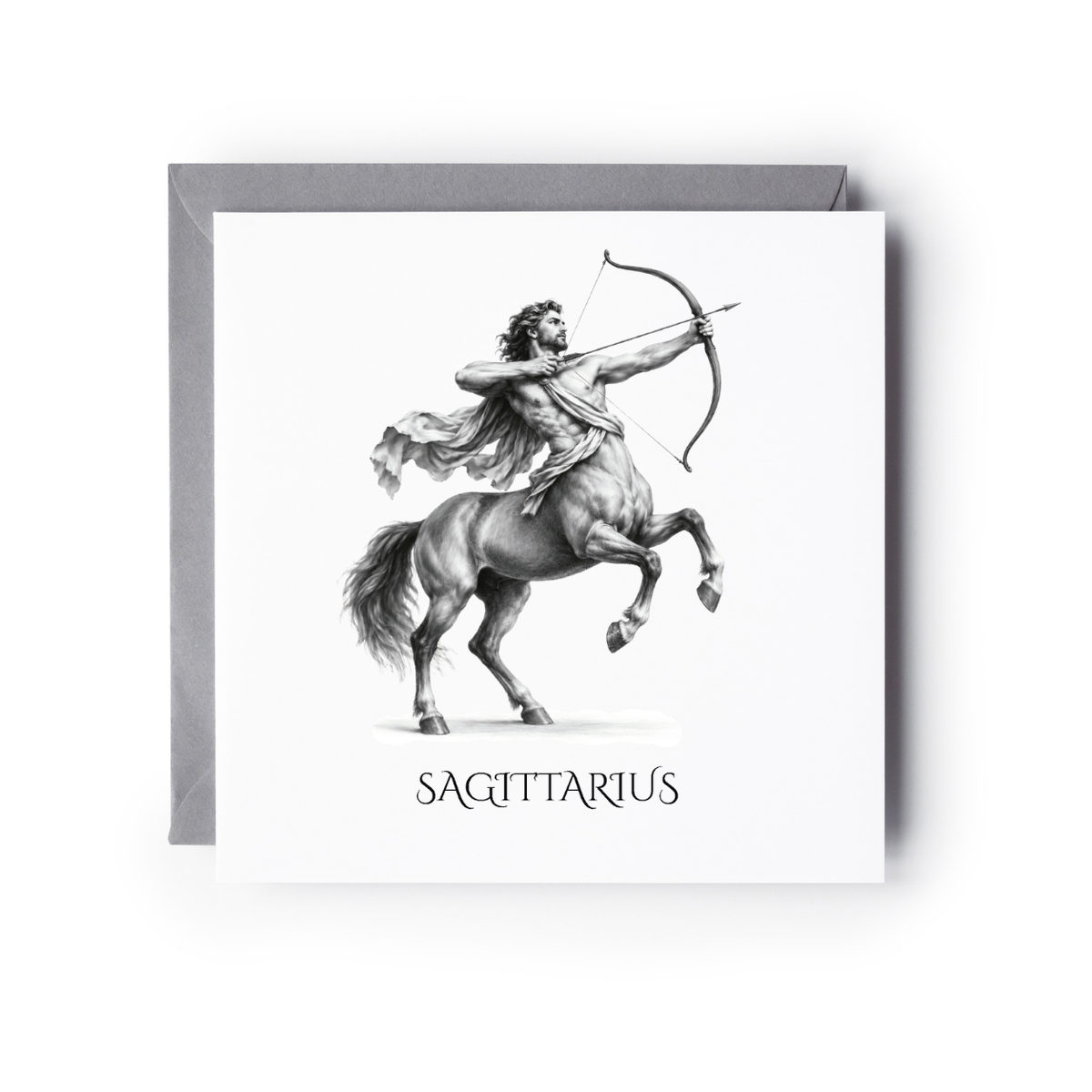Sagittarius Horoscope Greeting Card