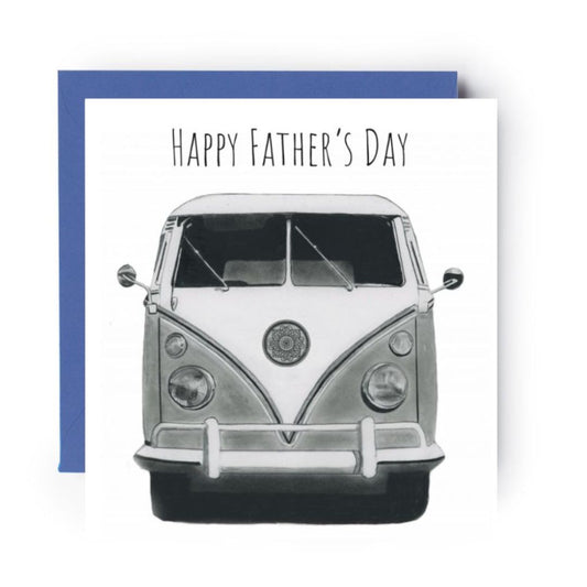 Happy Fathers Day Camper Card