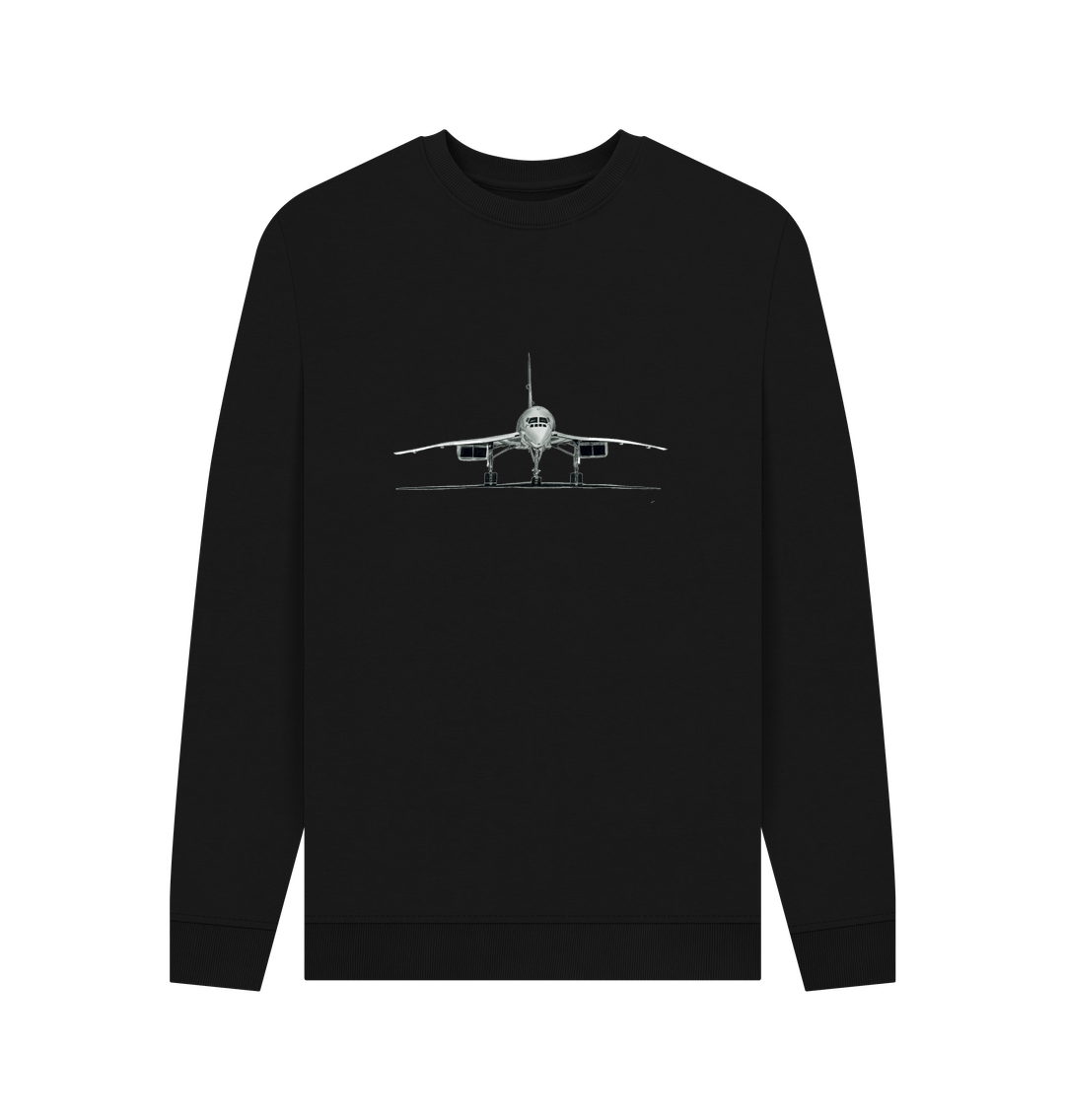 Black Men's Concorde Organic Sweatshirt