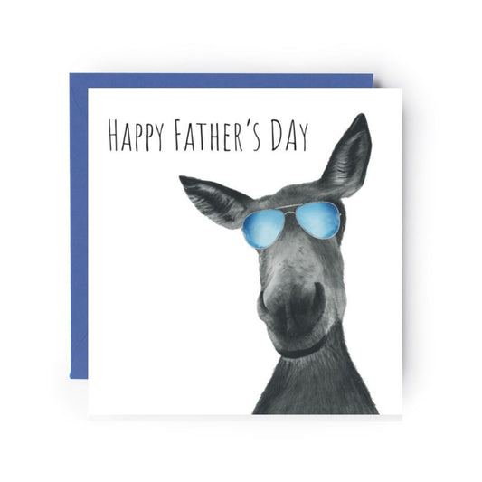 Happy Father’s Day Donkey Card