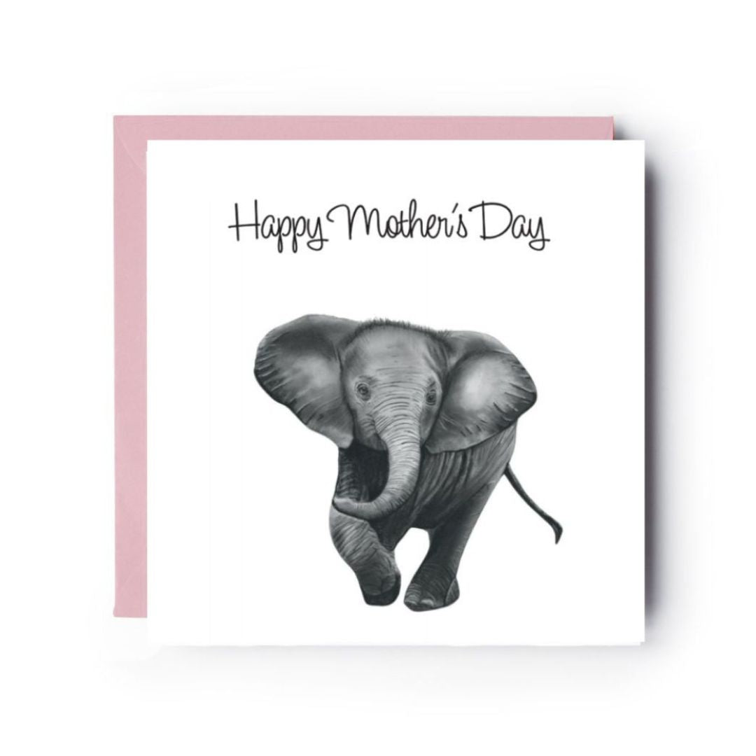 Hokies the Elephant Mother’s Day Greeting Card