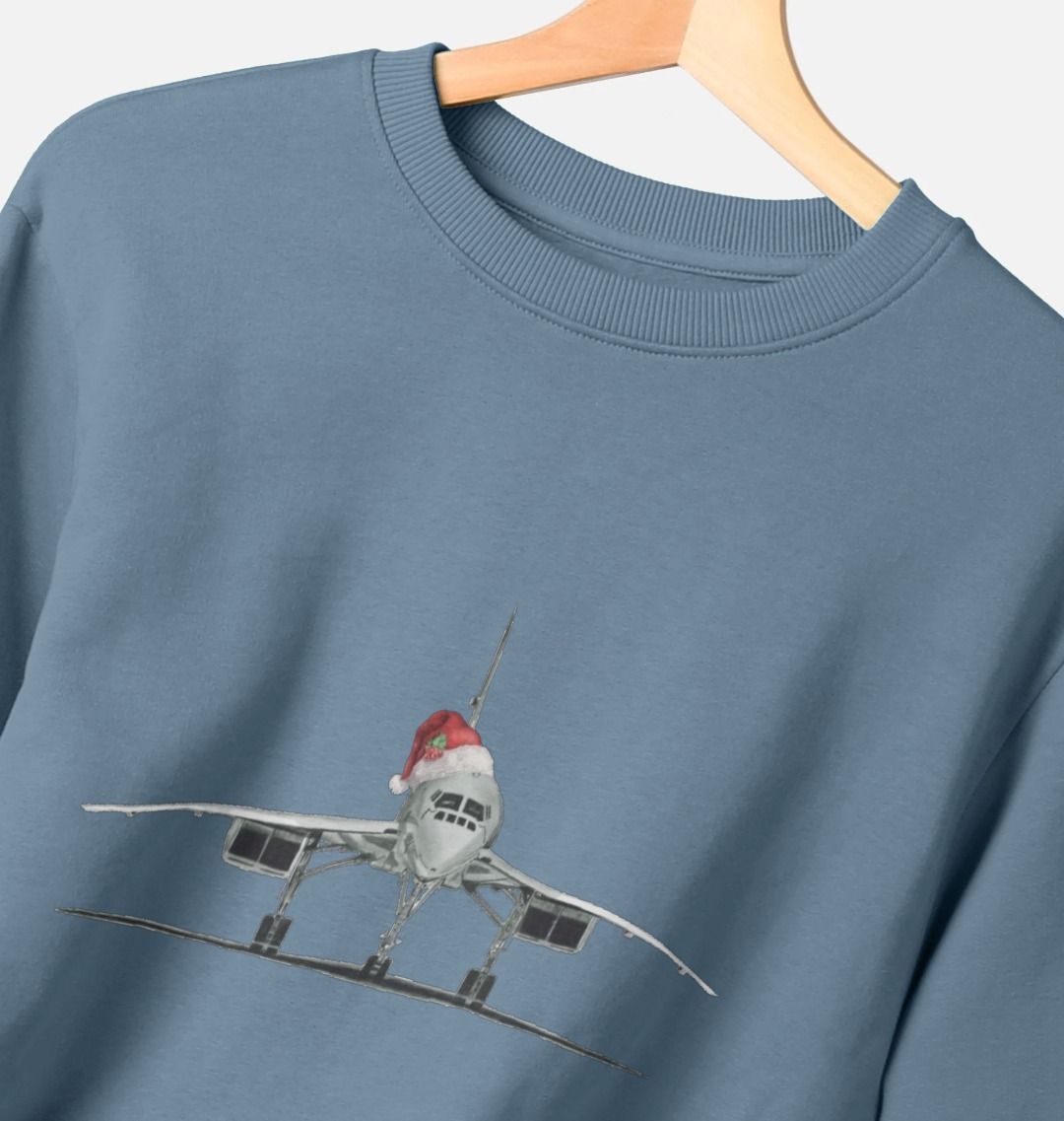 Women's Crew Neck Festive Concorde Sweater Certified Organic Cotton