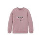 Mauve Printed Kids Jumper Front
