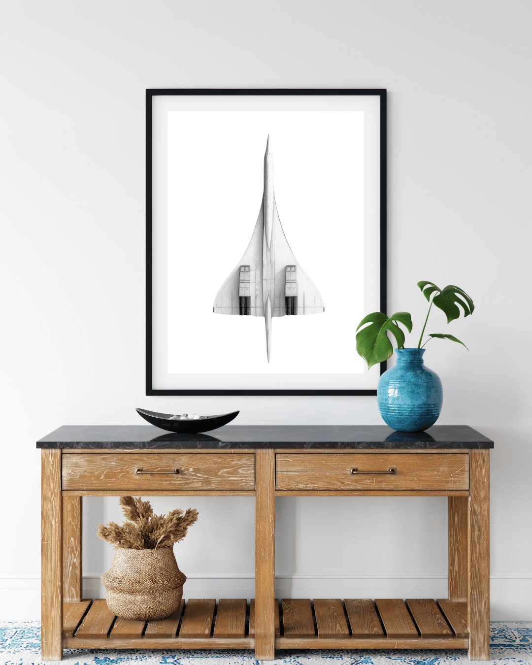 Up Above Concorde Print