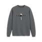 Slate Grey Printed Sweater Front