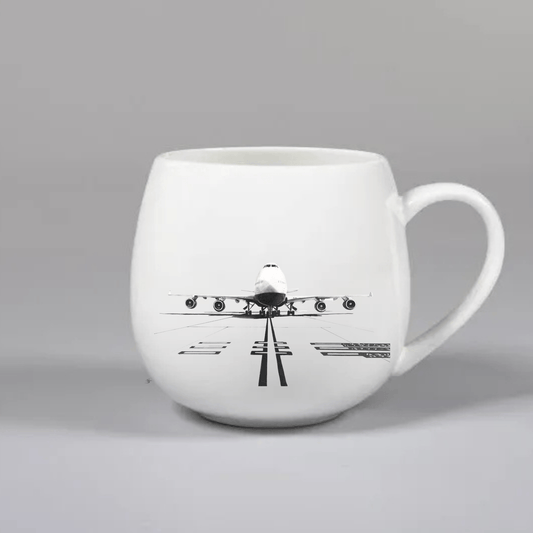 747 Hug A Mug – 13.5 oz Bone China Mug