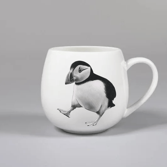 Puffin Hug A Mug – 13.5 oz Bone China Coffee Mug