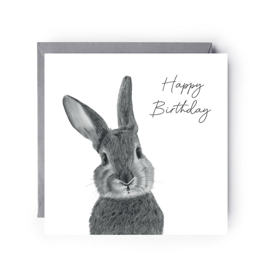 Happy Birthday Bunny card