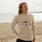 Men's Crew Neck Festive 747 Aircraft Sweater Certified Organic Cotton