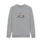 Light Heather Men's Festive Concorde Crew Neck Sweater Certified Organic Cotton