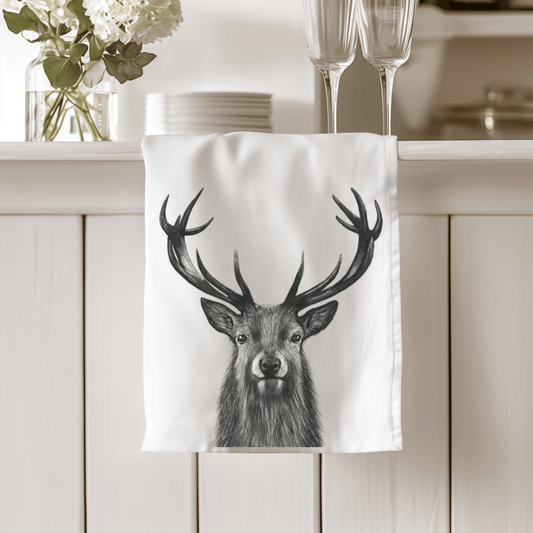 Stag Tea Towel