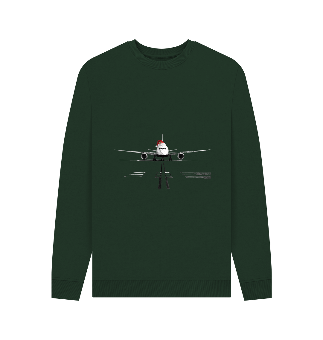 Evergreen Printed Sweater Front