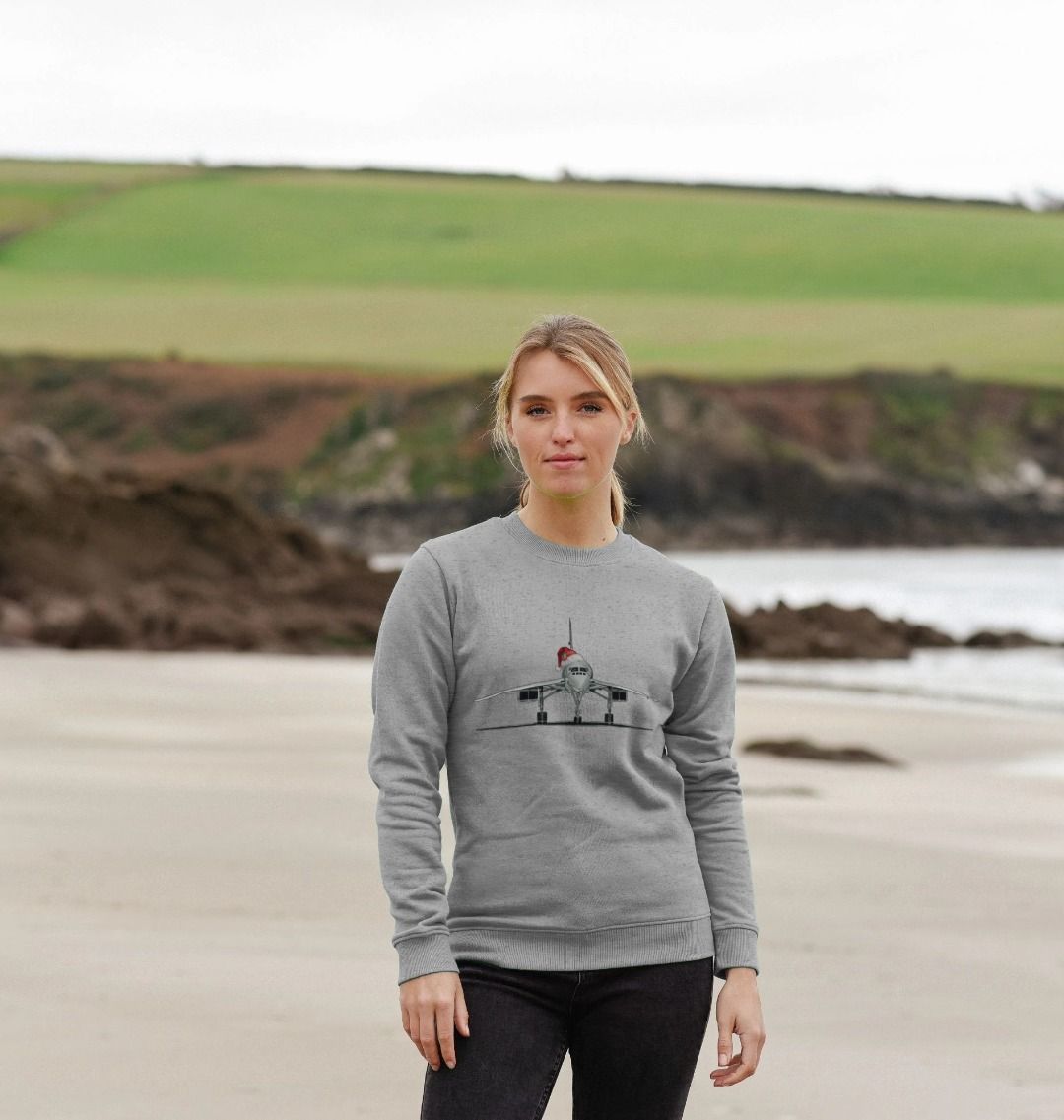 Women's Crew Neck Festive Concorde Sweater Certified Organic Cotton
