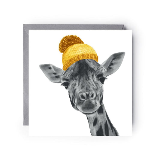 Giraffe Bobble Hat