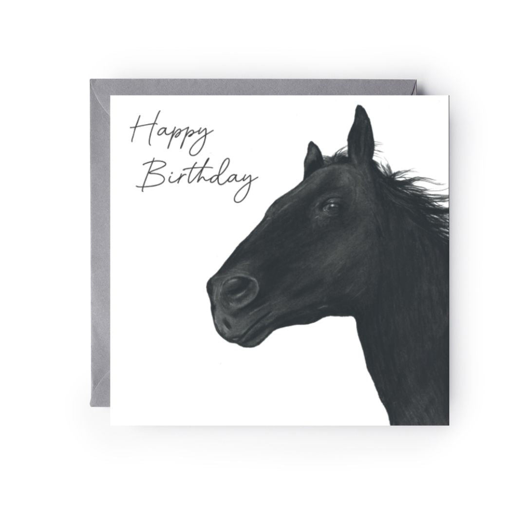 Happy Birthday Stribor the Horse card