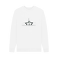White Men's Concorde Organic Sweatshirt