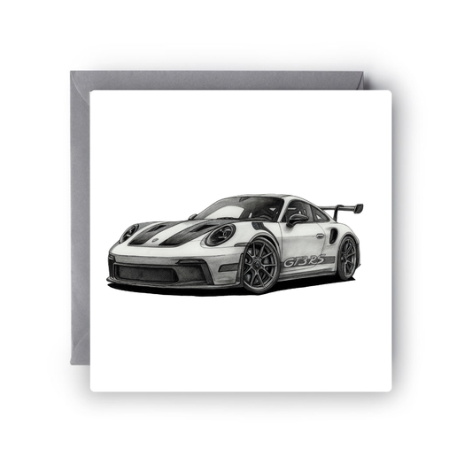 Porsche GT3 Greeting Card