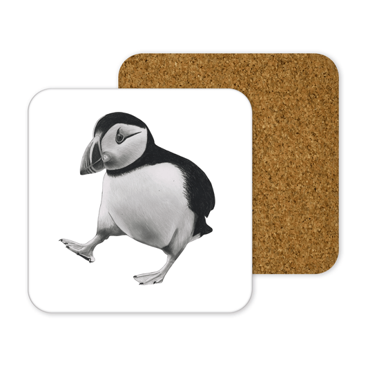 Single puffin coaster