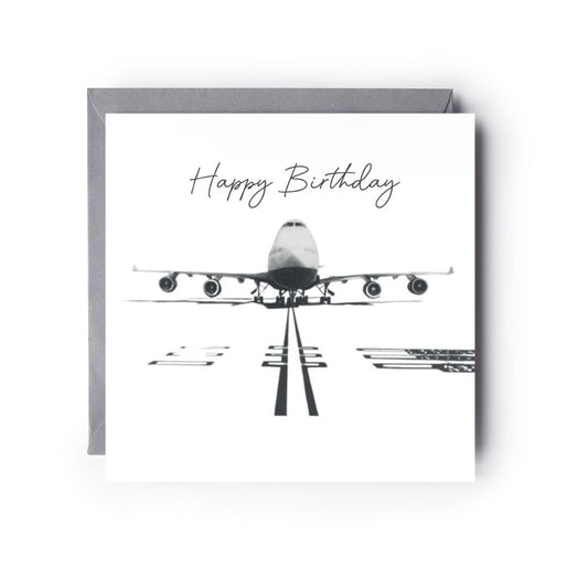 Happy Birthday 747 Card