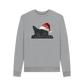 Light Heather Printed Sweater Front