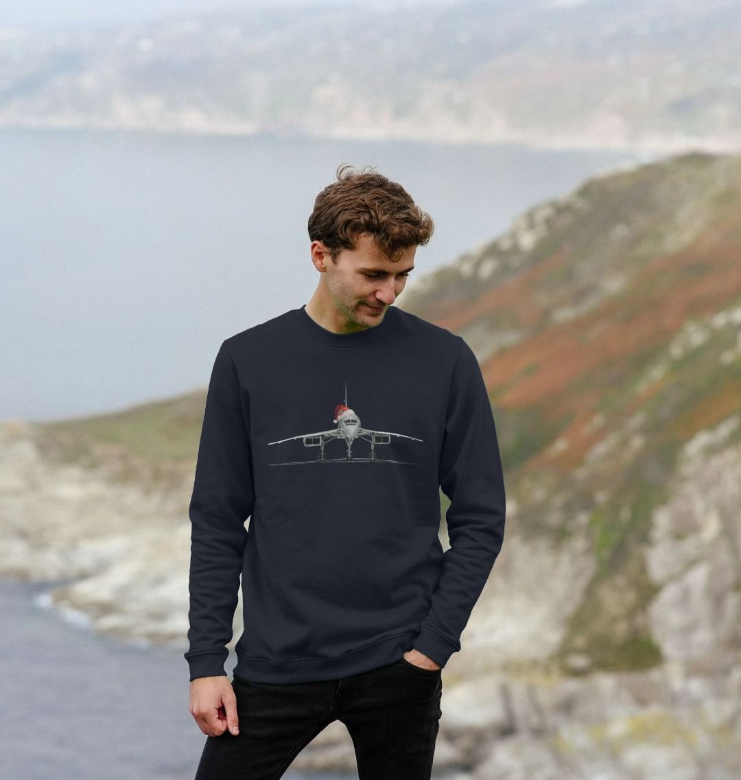 Men's Festive Concorde Crew Neck Sweater Certified Organic Cotton