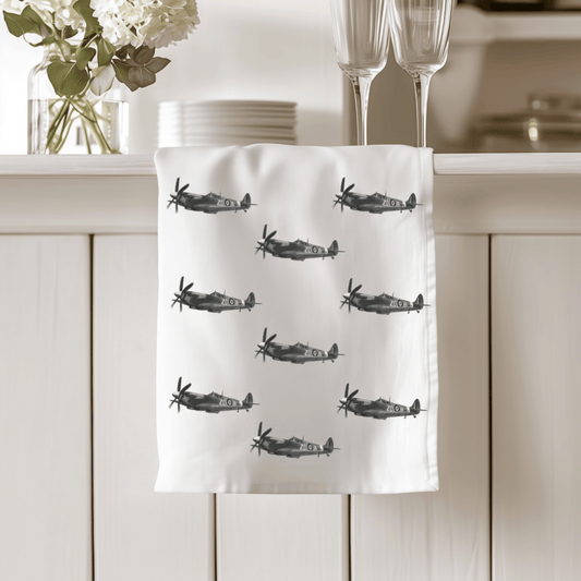 Supermarine Spitfire Tea Towel