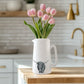 Highland Cow Bone China Jug