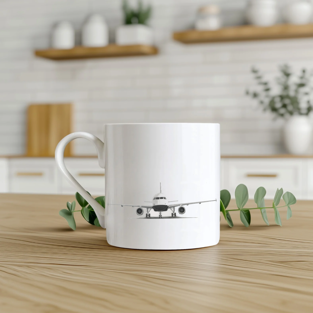 A320 Bone China Mug
