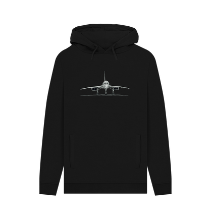 Black Men's Concorde Organic Cotton Pullover with Pockets