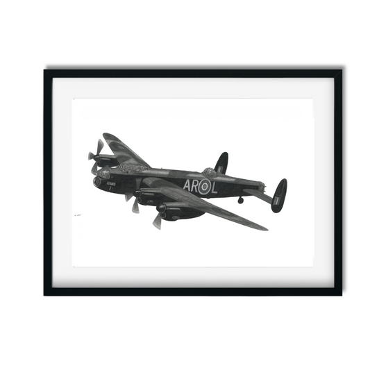 Avro Lancaster Aircraft Art Print