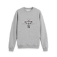 Light Heather Printed Sweater Front