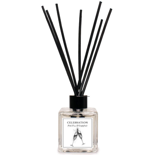 Celebration Pink Fizz and Gin Natural Reed Diffuser