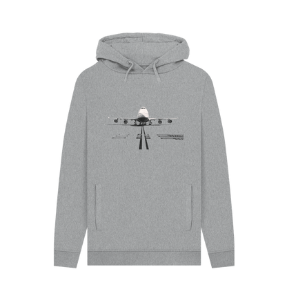 Light Heather Boeing 747 Men\u2019s Organic Cotton Pullover