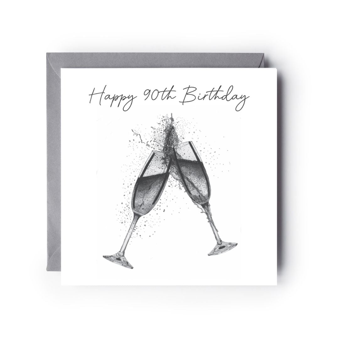 Happy 90th Birthday Cheers card