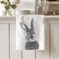 Premium cotton tea towel featuring Bellatrix the Bunny, a charming and whimsical design perfect for animal lovers. A beautiful addition to any kitchen.








