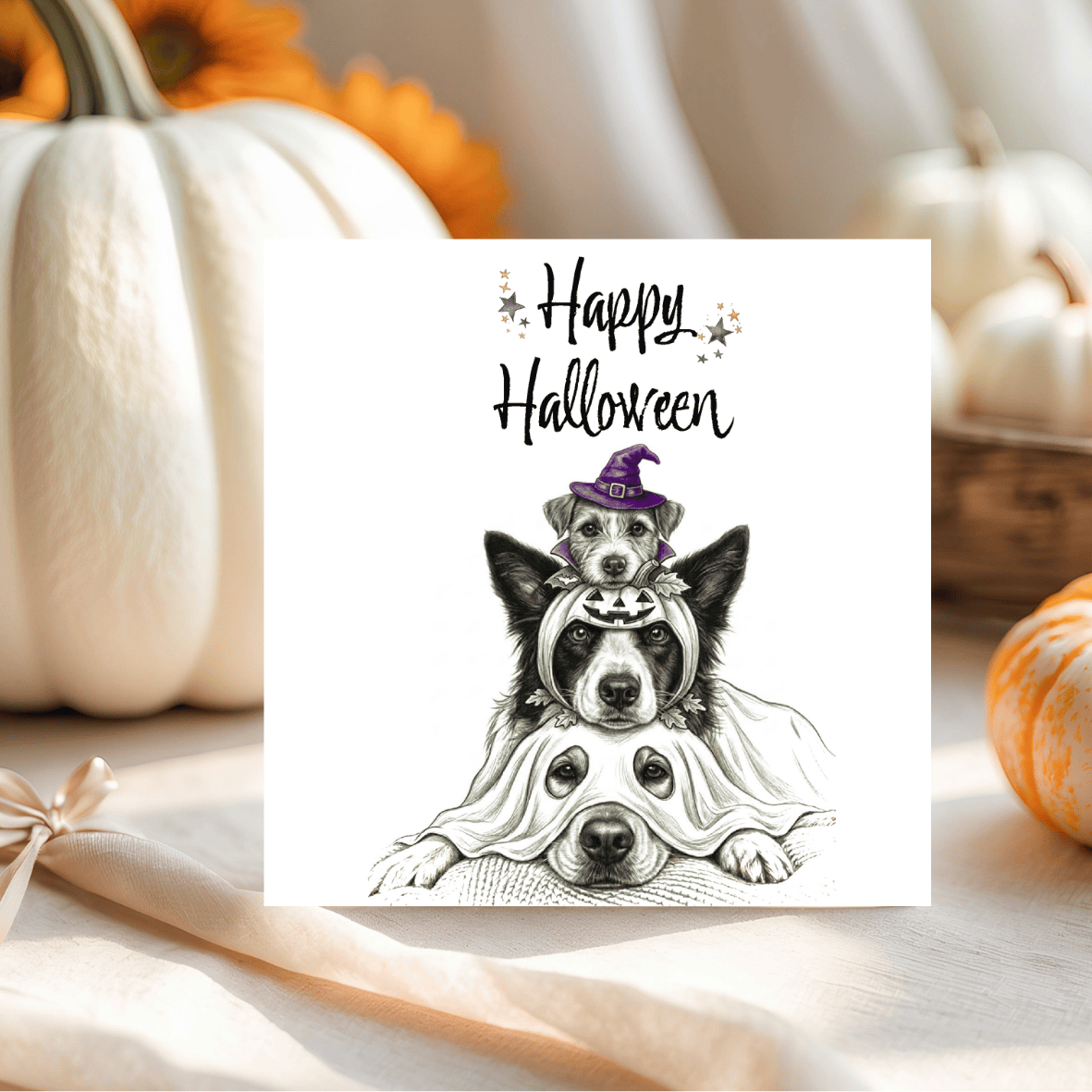 Best Friends Halloween Card | Fun & Cute Halloween Greeting Card