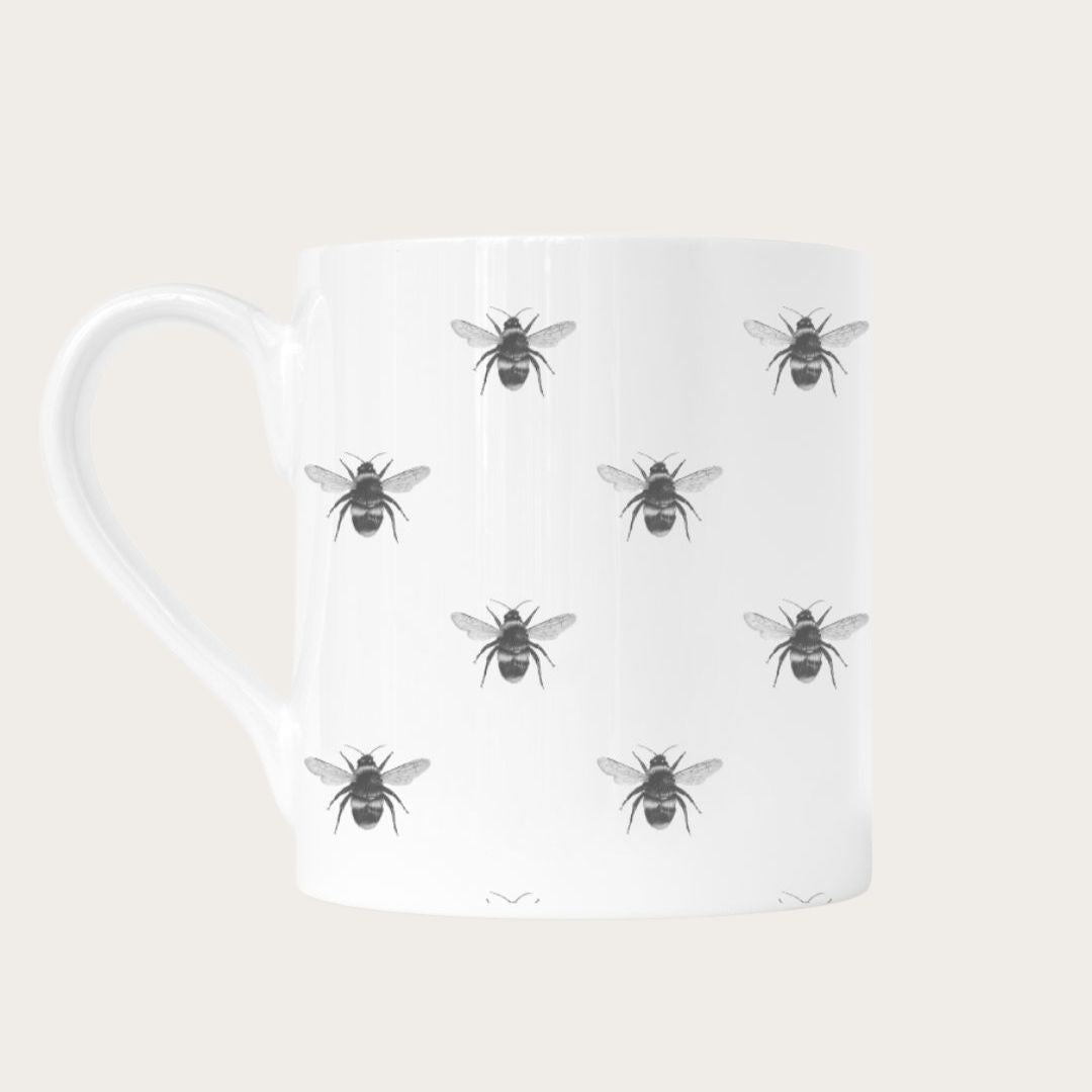 Celebrate the wonders of nature with this charming Busy Bees Bone China Mug. Featuring intricate bee illustrations, this mug combines refined bone china with a love for wildlife, making it an ideal gift for garden lovers or anyone who appreciates the beauty of bees