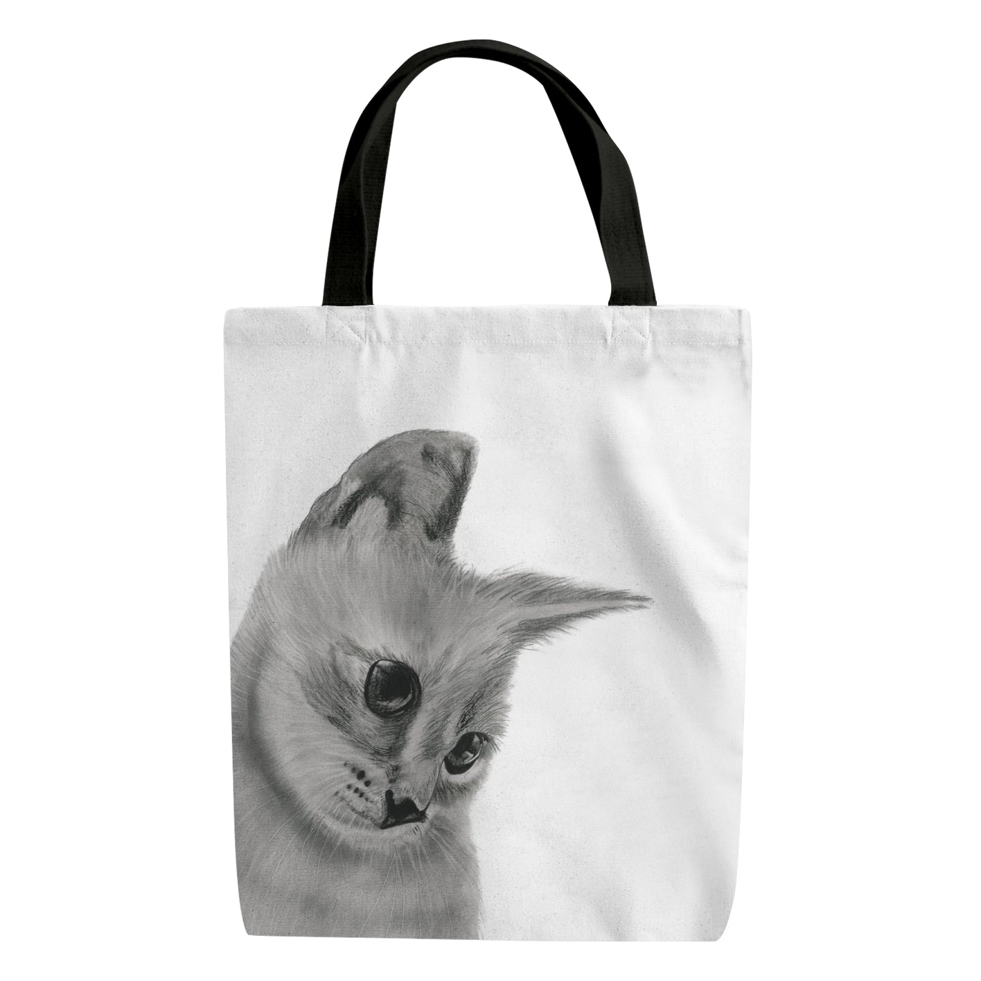 Cat Shopper Bag From Libra Fine Arts