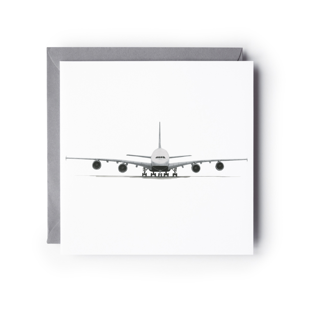 Airbus A380 Greeting Card